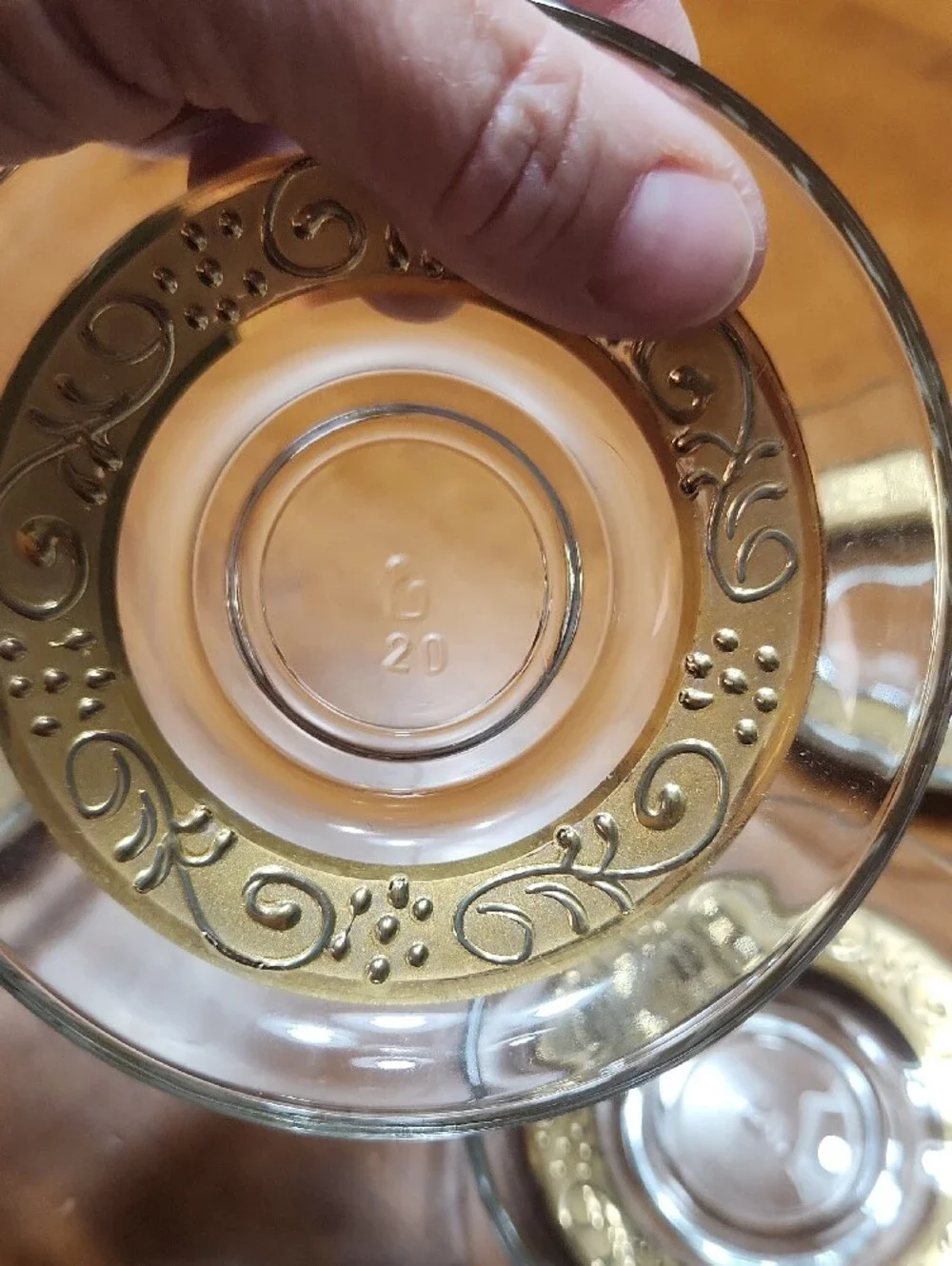 Paşabahçe Turkish Tea Or Arabic Coffee Glass Saucers Set Of 6